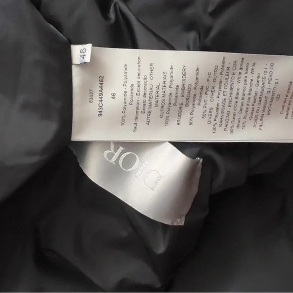 Dior Oblique Purple Puffer Jacket - Picture 3 of 10